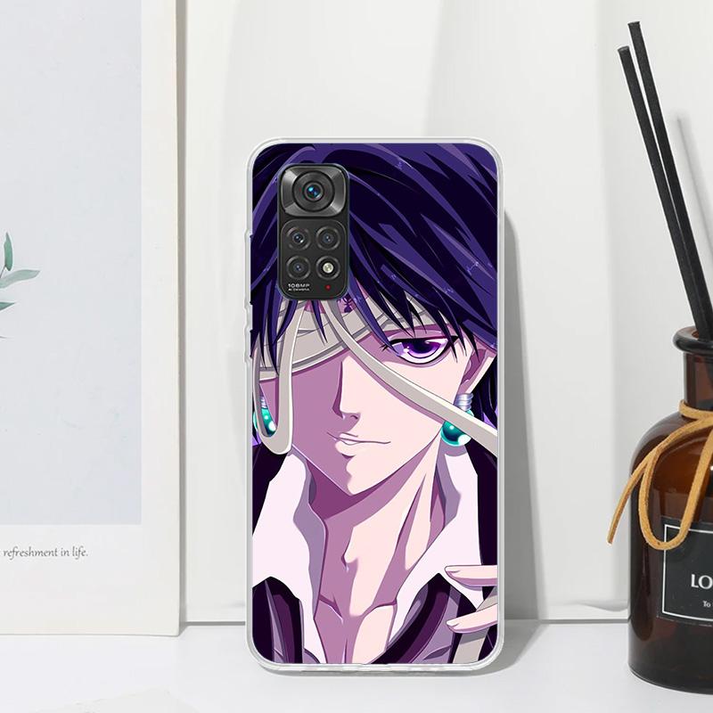 

Huner X-Hunters Chrollo Shizuku Phone Case For Xiaomi Redmi Note 15 13 14S 14 Pro Plus 12S 11S 10S 12 11E 10 11T Art Fundas Back Redmi Note 15 Pro 5G