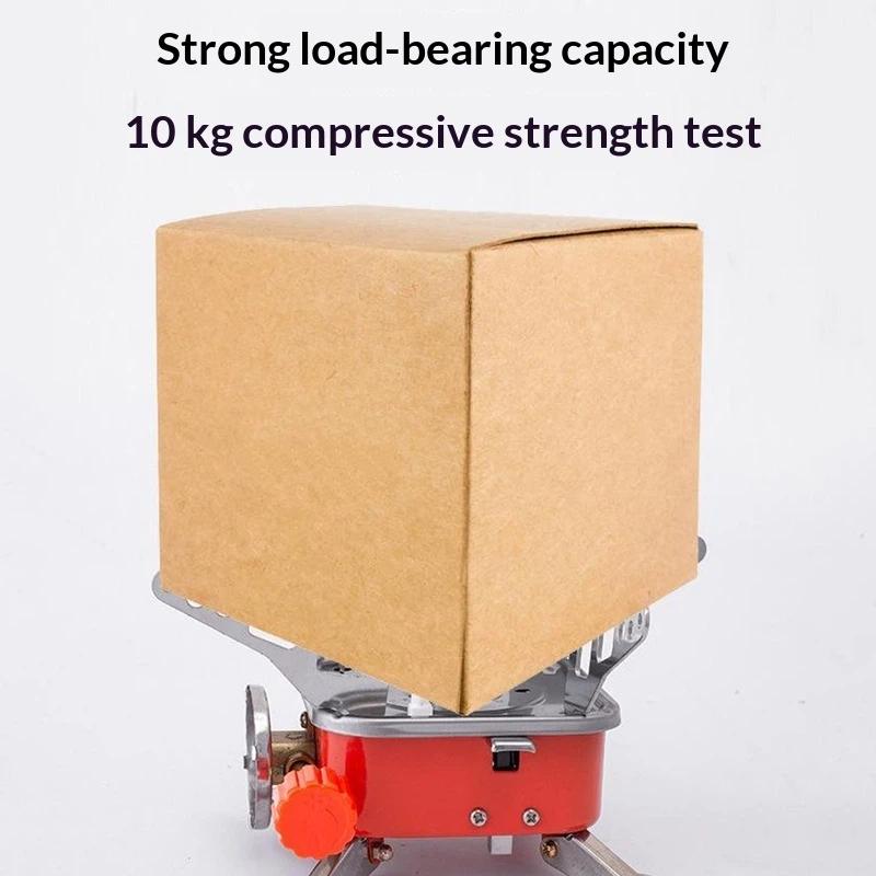 Portable Burner Camping Foldable Windproof Outdoor Gas Tank Stove For Backpacking Camping Hiking Picnic Camping Burner Bbq Grill