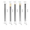 5 Pairs Non -Slip Fiberglass Chopsticks Reusable Multi-Style Chopstick Set Multipack Fancy Chopsticks