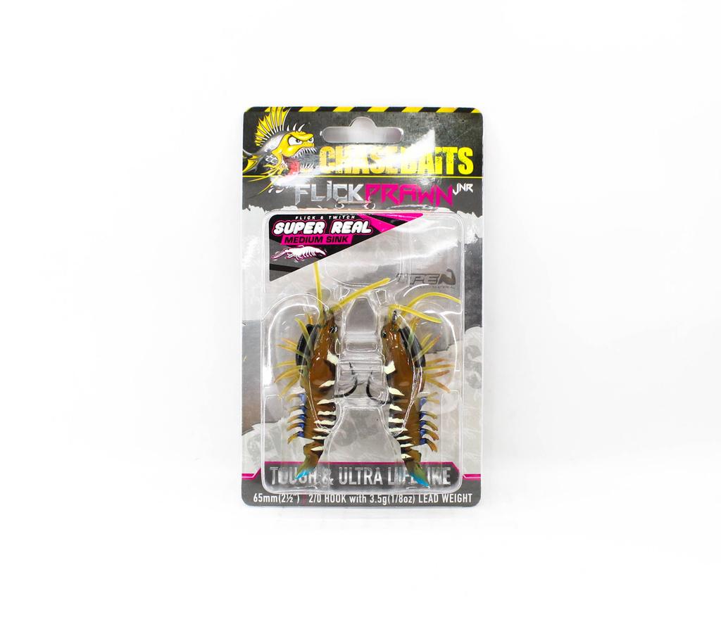 Chasebaits Flick Prawn 65 mm 3.5 grams Sinking Lure 2/pack 04 (0039)