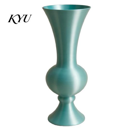Stylish Balcony Decor Retro Curved Decorative Flower Vase, 3D Printed Flared Neck Plant Pots for Windowsill Minimalist Tabletop Floral Container