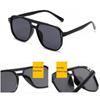 Trendy Punk Square Frame Sunglasses Anti-Uv Travel Accessories Retro Sunglasses Beach Eye Protection Eyewear For Women Men