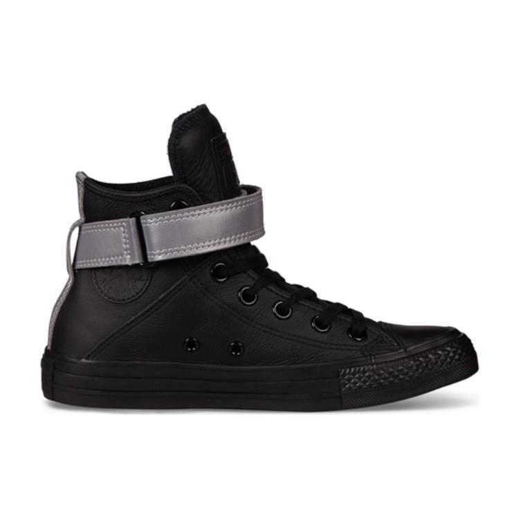 (WMNS) Converse Chuck Taylor All Star Brea Hi 'Reflective Black' Women's 553422C