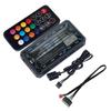 A25F-6Pin ARGB Controller Computer Case Fan RGB Hub With 6-Pin Interface And 10+2 Wireless Remote Control