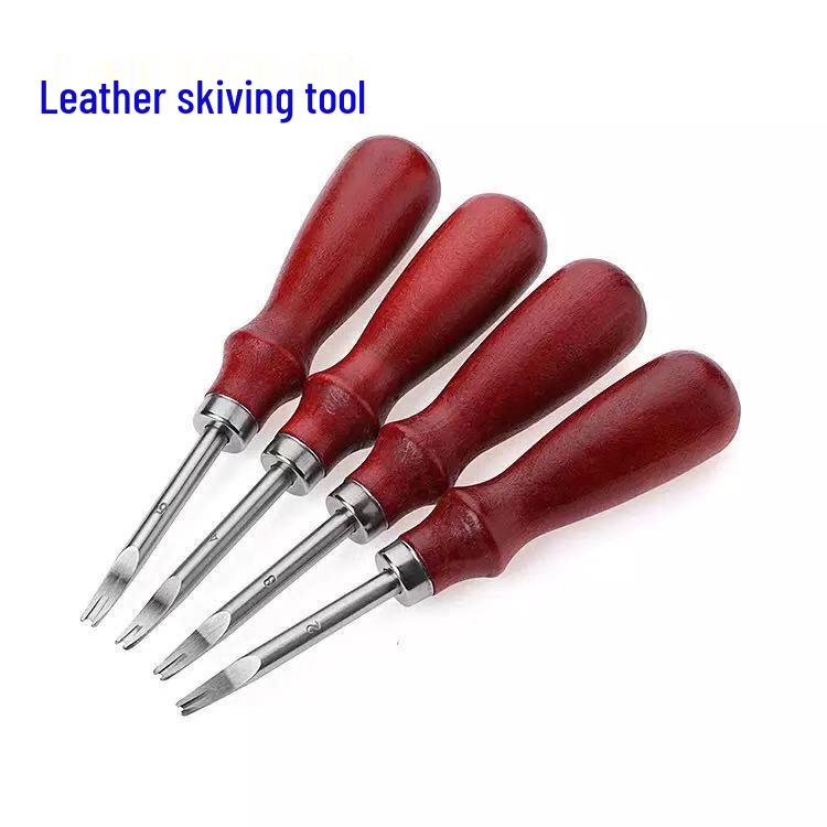 

Ручной кожаный кромкорез для DIY-крафта с деревянной ручкой 5#