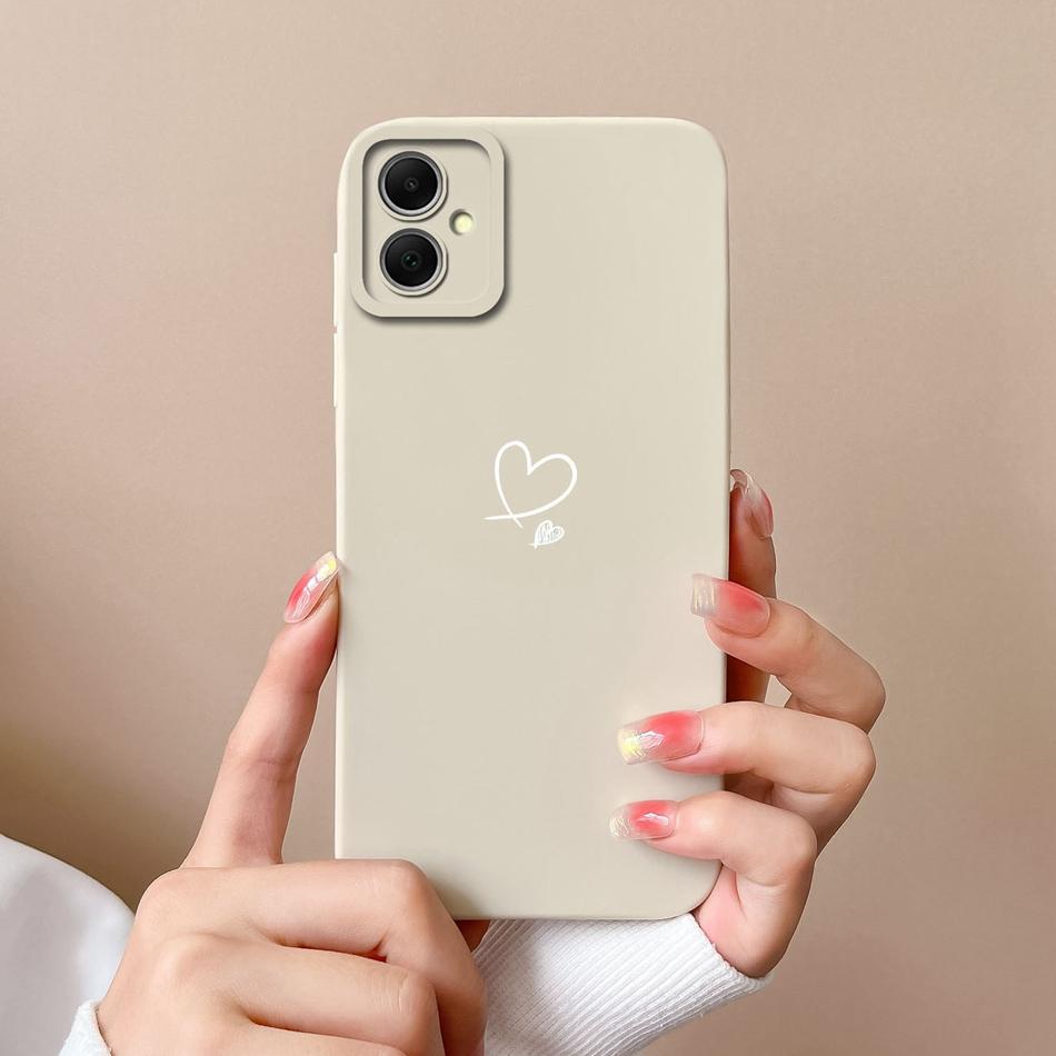 

Чехлы для телефонов Samsung Galaxy A05 A05S Простые Уникальные Мягкий Жидкий Силикон Защита Камеры Задняя Крышка Для Samsung A 05 Funda Samsung Galaxy A05S