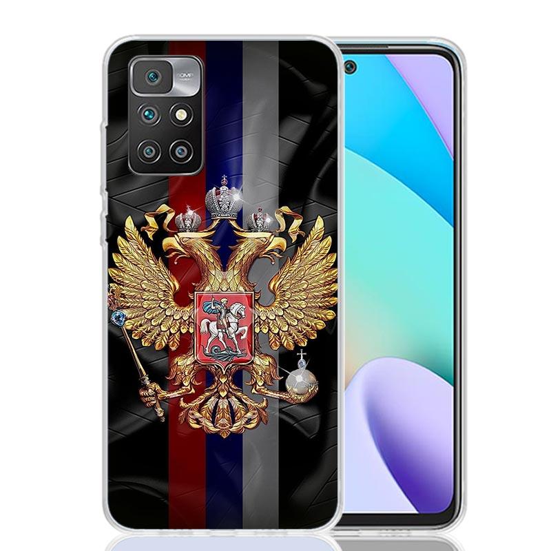 National Flag RU FR UK Phone Case For Xiaomi Redmi 12C 13C 14C 12 13 10 10A 10C 9 9A 9C 9T 8 8A 7 7A 6 6A K70 K60 K40 K20 Pro 12