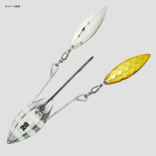 Daiwa HRF KJ Head Double Spin SS 14g SilverZebra Glow