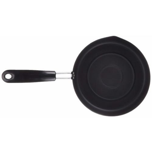 Pearl Metal 20cm One-Handed Tempura Pan with Thermometer, Induction Compatible, Iron, Deep Fryer, Age Cook HB-1372