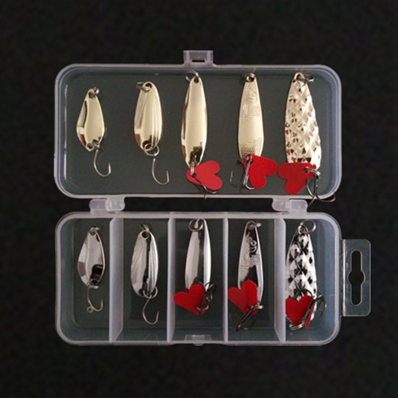 

Классический набор блесен-спиннеров для ловли окуня в пресной и соленой воде