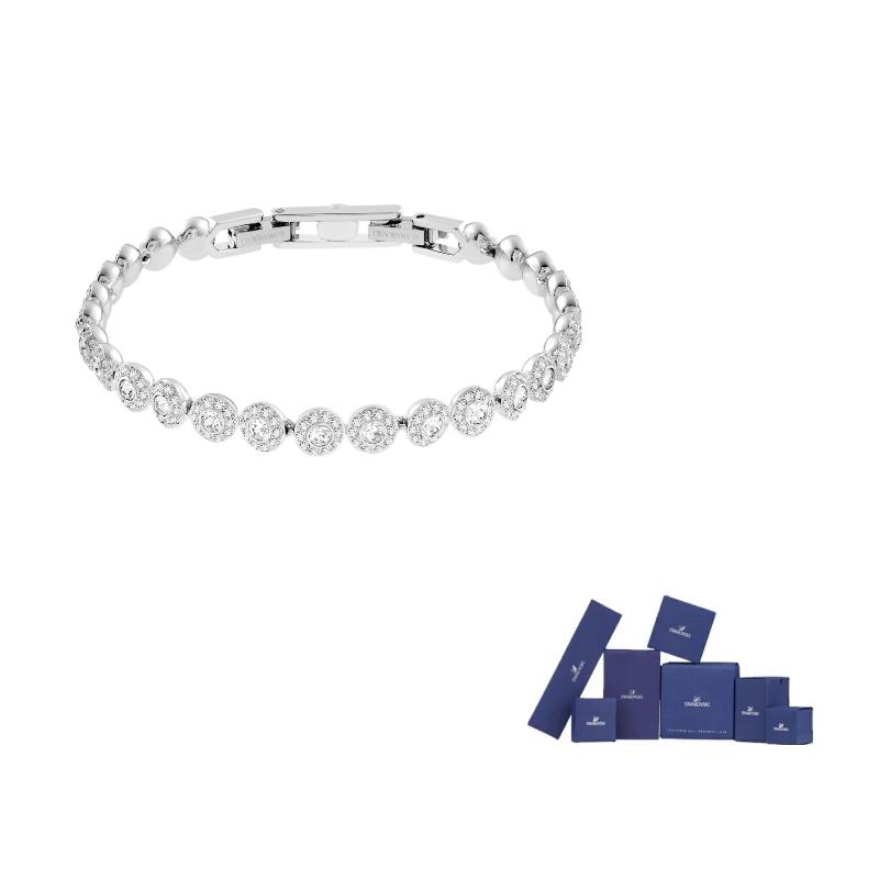 Swarovski Angelic Round Cut Embellished Bracelet M-Original brand box (color random)