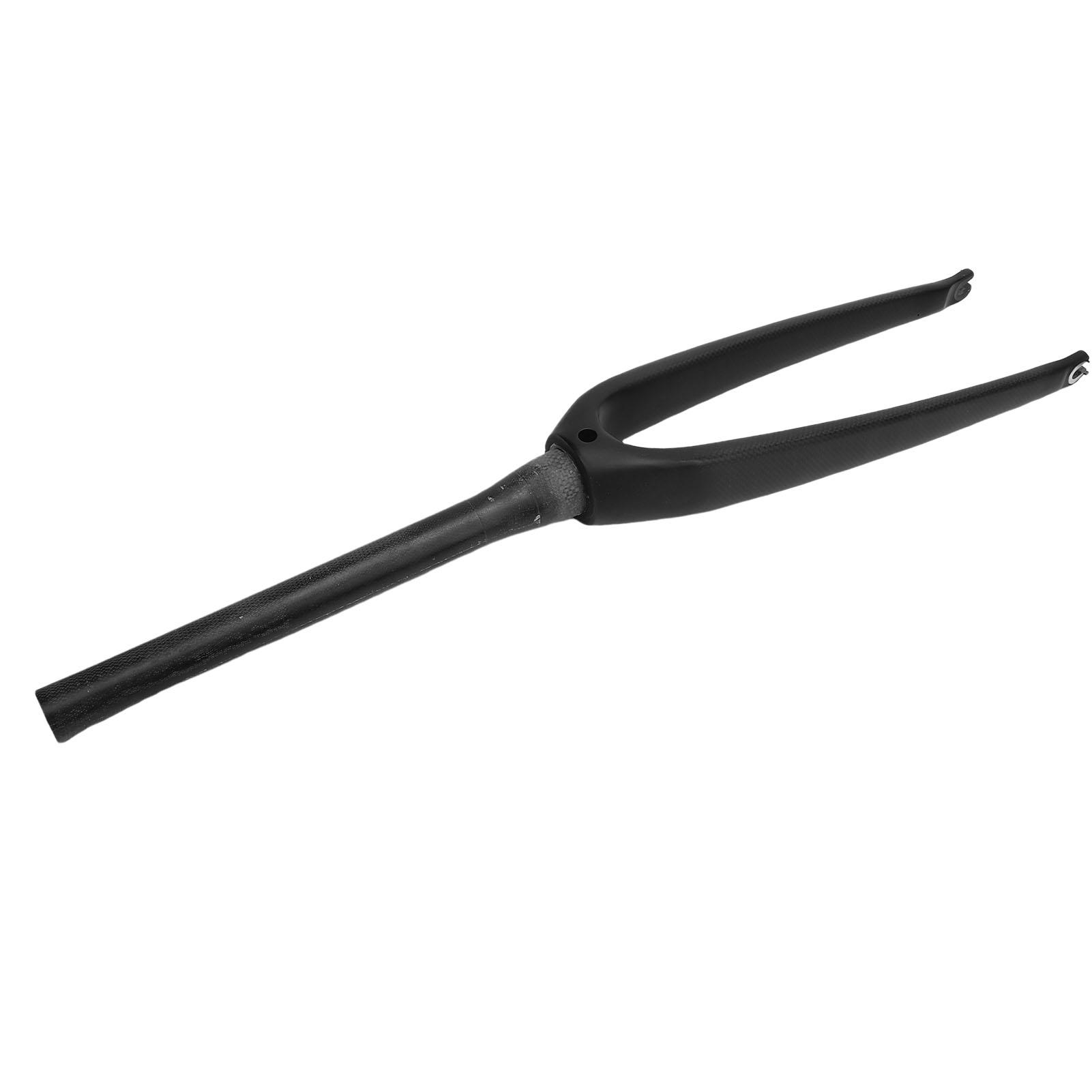 

28C Road Bike Fork Carbon Fiber Tapered Tube 3K Matte Quick Release Bike Front Fork for Bicycle Upgrade