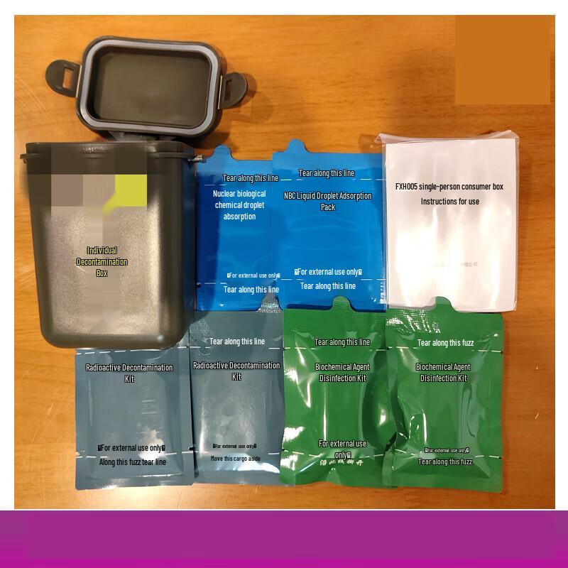Desert Spring Personal Decontamination Kit