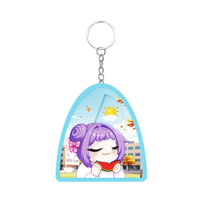 

Детский мультяшный брелок с выражением: Подвижная форма, Креативный портативный брелок для сумки