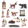 American Model Indians Plastic Toy For Kids Learning Display Gift Decoration