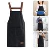 Comfortable Waterproof Kitchen Waist Apron  Protects Against Oil Splashes for Kitchen Staff Home Food Processors