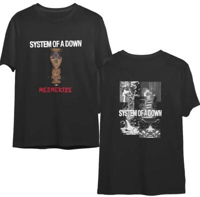 Original 2005 System of a Down Mezmerize Tour Tee – Vintage Rock Band Shirt