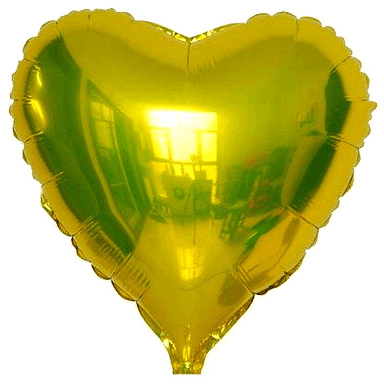 Festival & Wedding 18-Inch Heart-Shaped Colorful Foil Balloons for Decorations