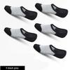 5 Pairs/pack  Man New Style Mesh Breathable Short Socks Male Sweat-absorbent Silicone Cotton Socks Men's Invisible Socks