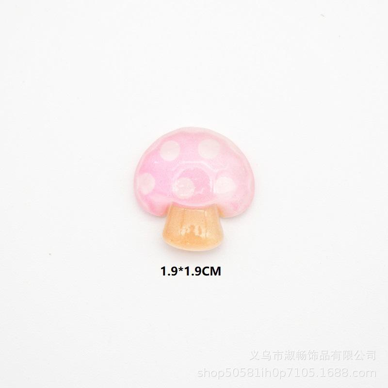 Colorful Crystal Faceted Fruit Pendant Diy Projects Cartoon Plastic Material