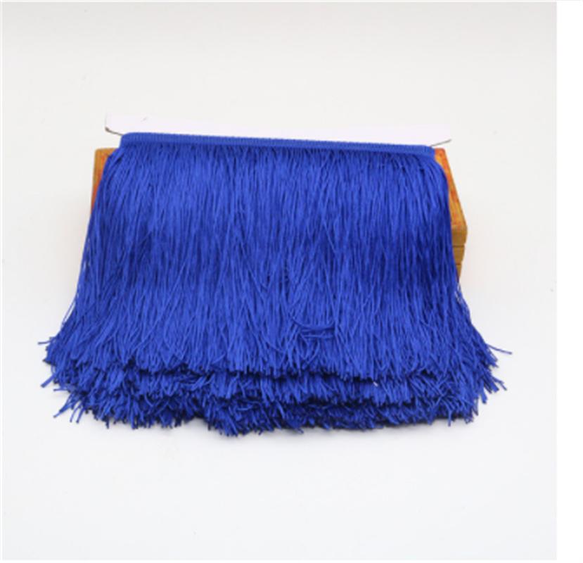 1 yards Long Fringe Lace Tassel Polyester Lace Trim Ribbon Latin dance skirt curtain fringes for sewing DIY Accessories tassle