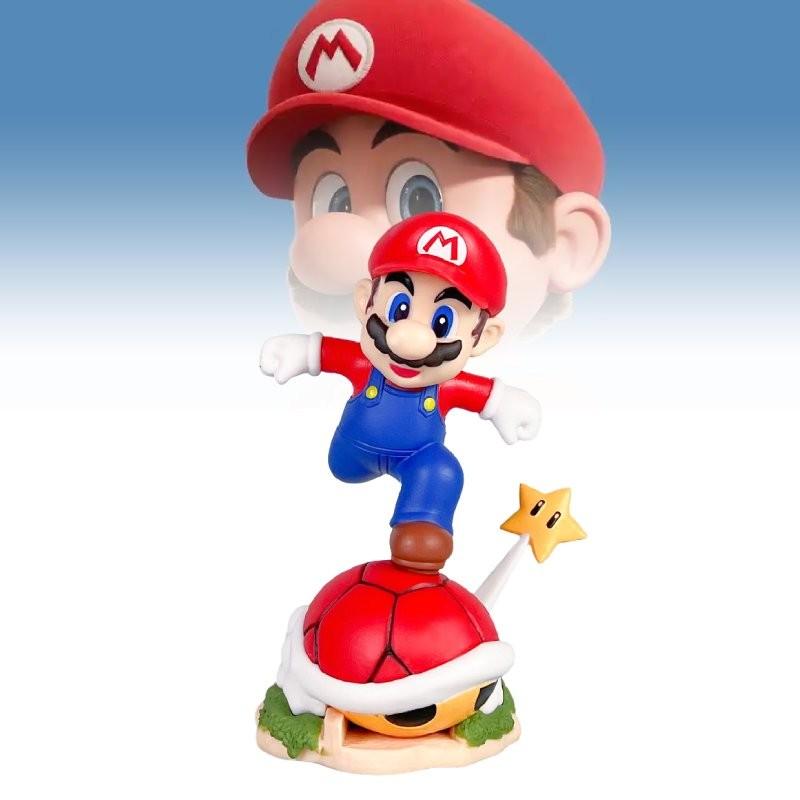 Pvc Anime Figuur Super Mario Rennen Mario Pokmon Klein Model Bureau Decoratie