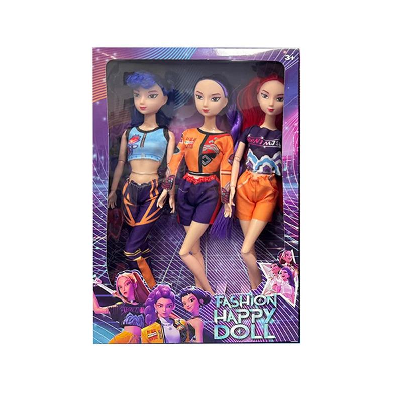 ! Hochwertiges Spielzeug Anime 30CM K-Pop Dämonenjäger Puppe Rumi Mira Zoey Geburtstagsüberraschungsgeschenk für Mädchen Geburtstagsgeschenk