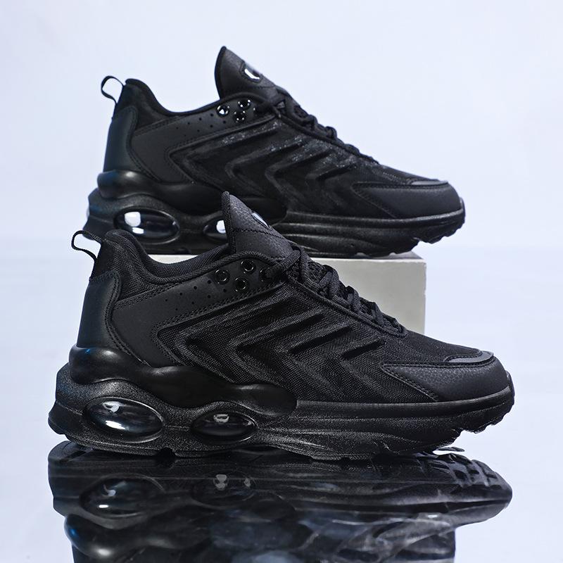 New versatile retro trend breathable shock absorption heightening fashion casual men's and women's sports shoes men's winter running shoes
