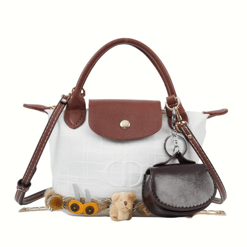 

DIOR Bag [Customized Cosmetic Bag] Mocha Lulu Simple Niche High-end Trend Commuting Exquisite Fashion Versatile Cute Style Polyester Fiber Storage белый