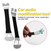 1Pc Auto Trim Removal Tool Edelstahl Langlebig Zwei-ende Trim Entfernung Ebene Hebeln Werkzeuge Tür Panel Audio terminal Verschluss Fahrer