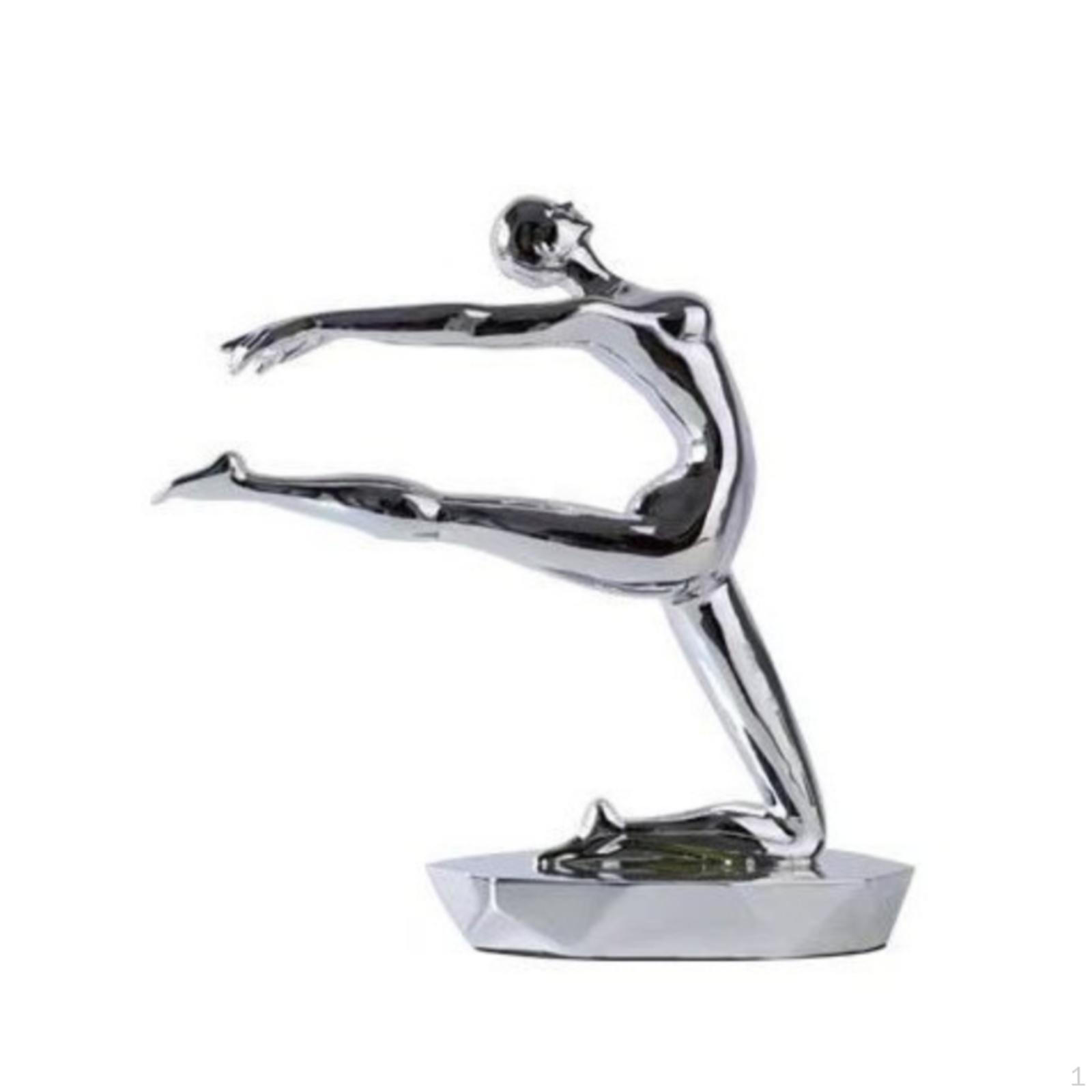 Ballet Dancer Figurine Elegant Resin Ballerina Statue for Dancers, Art Collectors,