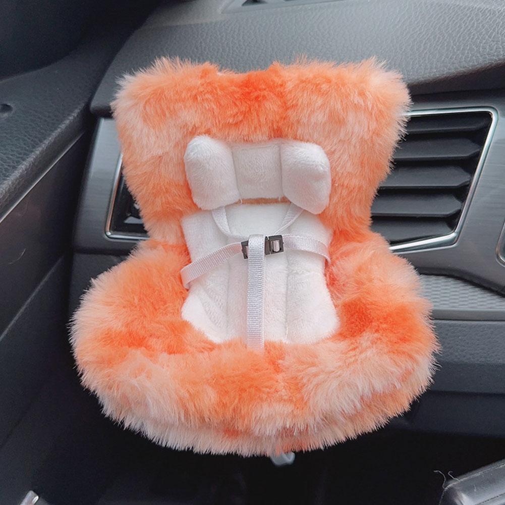 Car Doll Safety Seat Kawaii Doll Plush Seat Car Air Aromatreatment Decoration Suit for All Dolls