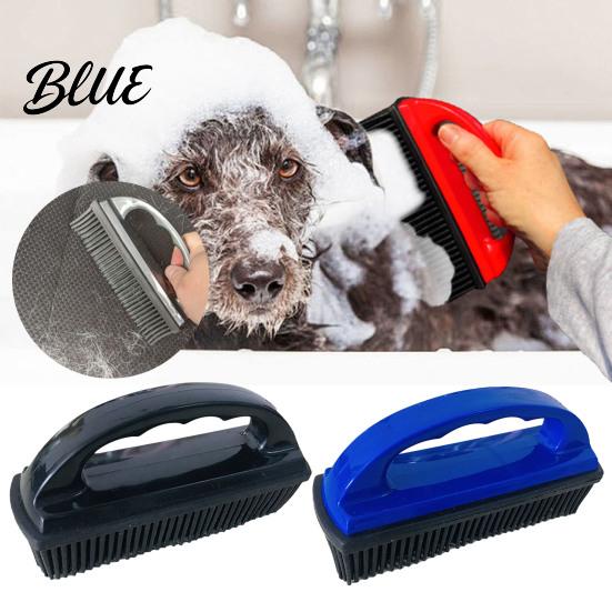 Durable Pet Brush Silicone Accessory Cat Dog Hair Removal for Pets Remover Grooming Easy Cleaning