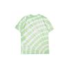Nike Sportswear Pixel Logo Printed Tie-Dye T-Shirt Men Tops White Light-Grass-Green CU6929-100