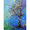 DIY Scenic 5D Diamond Painting Full Round Drill Tree Diamond Embroidery Cross Stitch Mosaic Cross Stitch Wall Art Home Decor
