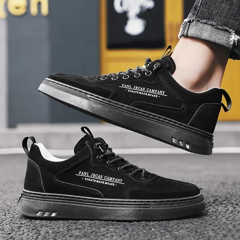 Casual Sneaker For Men Wear-Resistant Fashion Breathable Trendy All-Match Comfortable Outdoor Platform Sneakers Spring Main New