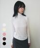 SIS A Soft Wool Turtleneck T-Shirt [5 Colors]