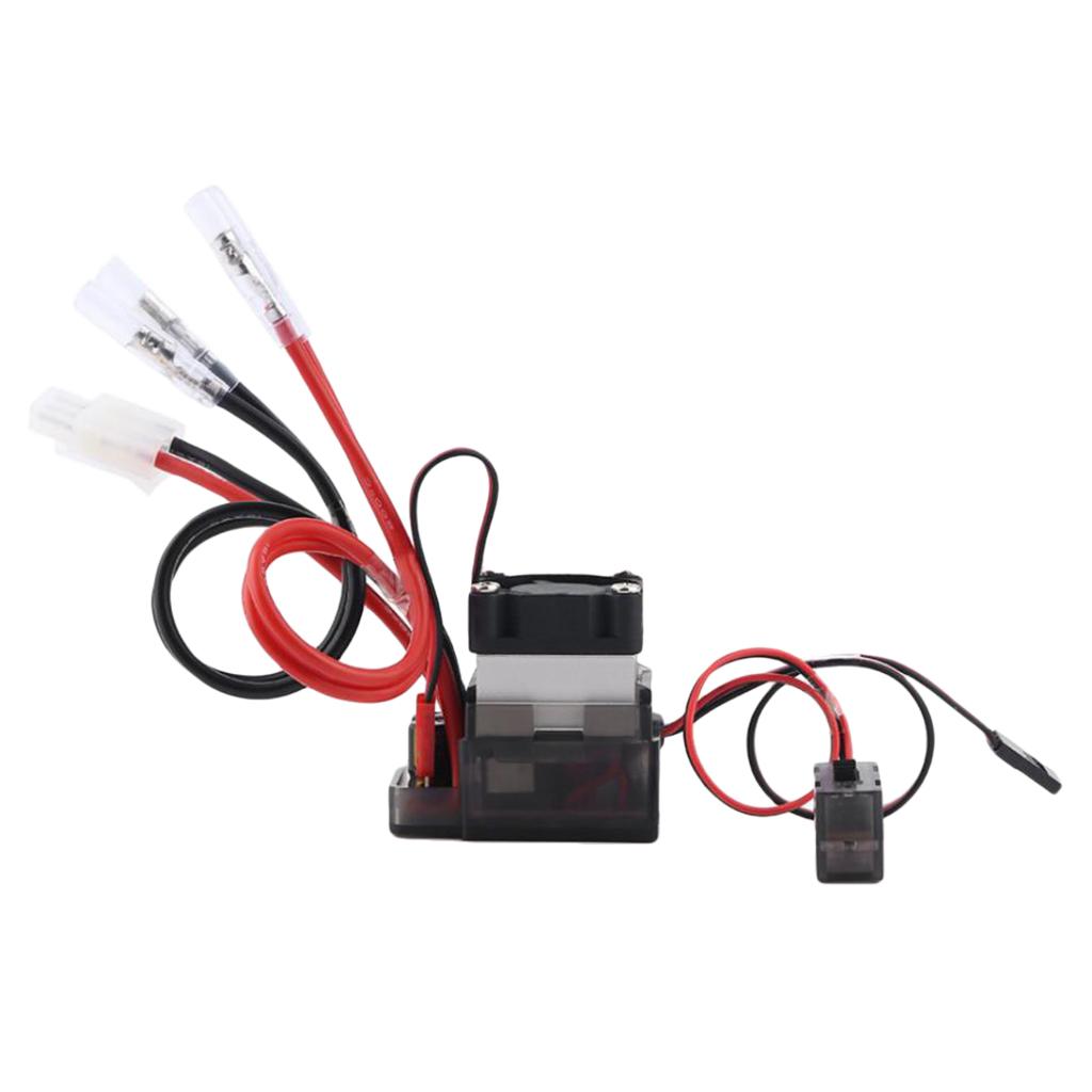 Brushed 320A 7.2V-16V Electronic Speed Controller ESC for RC With Heat Sink
