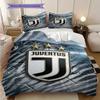 Juventus Triumph: Stars Shine Bright Three-piece Set (1 * Duvet Cover + 2 * Pillowcase, Without Core) Soft and Comfortable Bedding Set