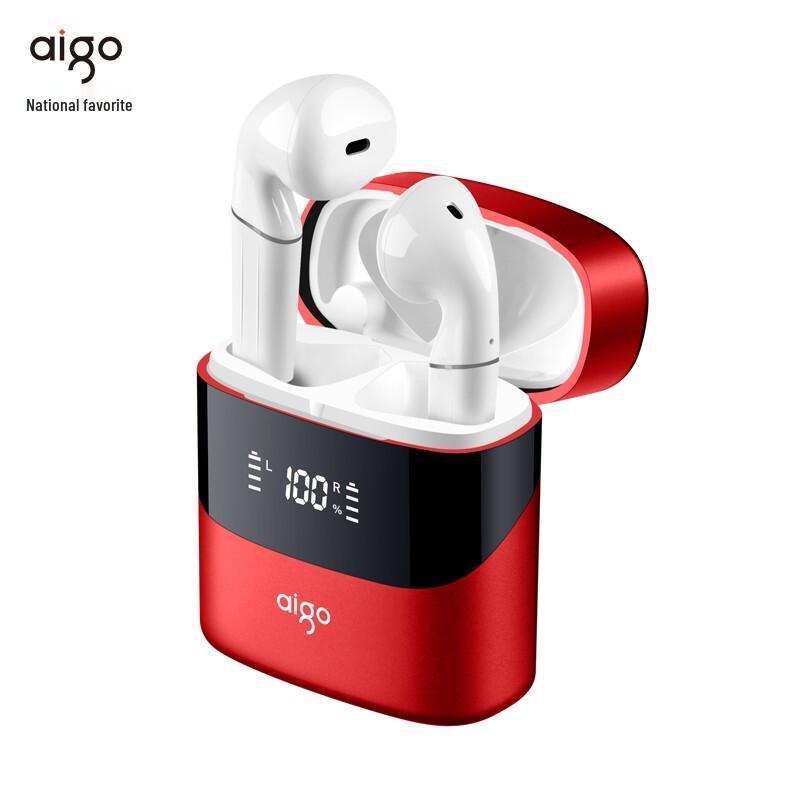 

aigo TWS2 Semi-in-Ear True Wireless Bluetooth Earbuds
