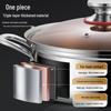 JSCX 304 Stainless Steel Three-Layer Hot Pot