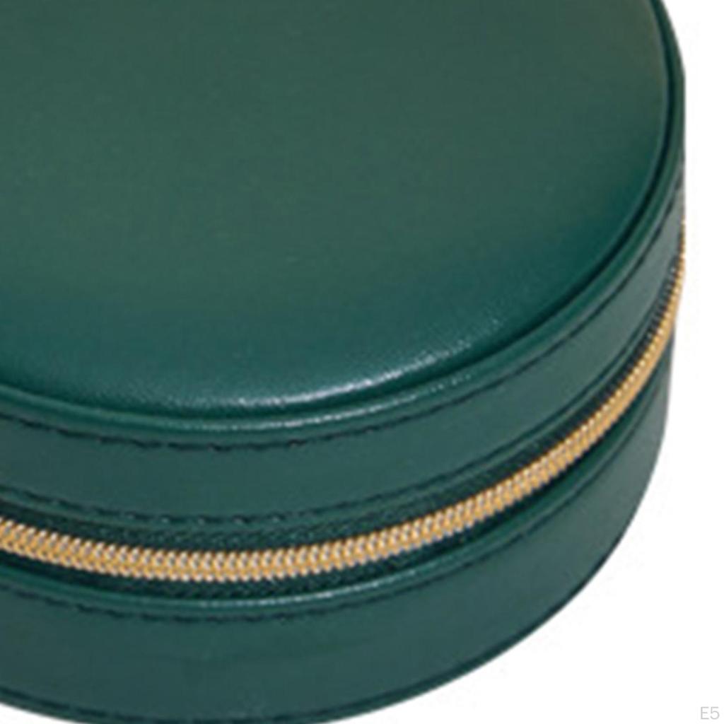 Elegant Faux Leather Jewelry Storage Box for Rings and Bracelets