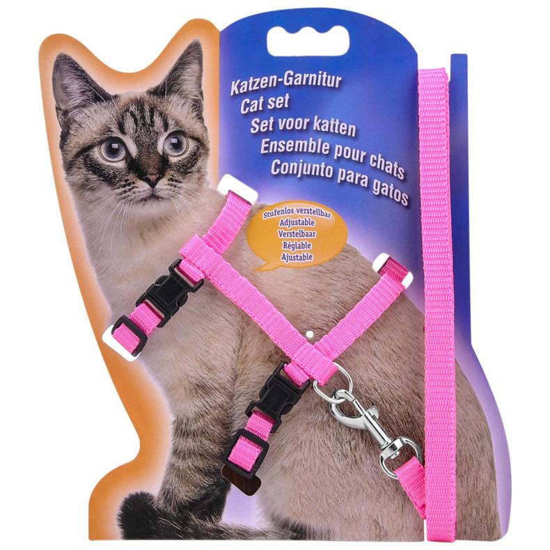 Cat-Specific Walking Leash with Harness for Cats