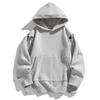 Hooded Sweater Men Buttoned Decorative Sweater Men Multi-button Knitted Sweater Jacket Men New Autumn and Winter Sweater