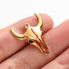6pcs Fashion Animal Pendant Sea Turtle Tail Horse Stainless Steel Lobster Bird Charms for Jewelry Making Bulk Handmade Keychain
