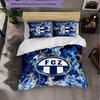 Biancheria da letto a tema FC Zürich Set 3 Pezzi Copripiumino Biancheria da letto decorativa per camera da letto per adolescenti Decorazione per la casa