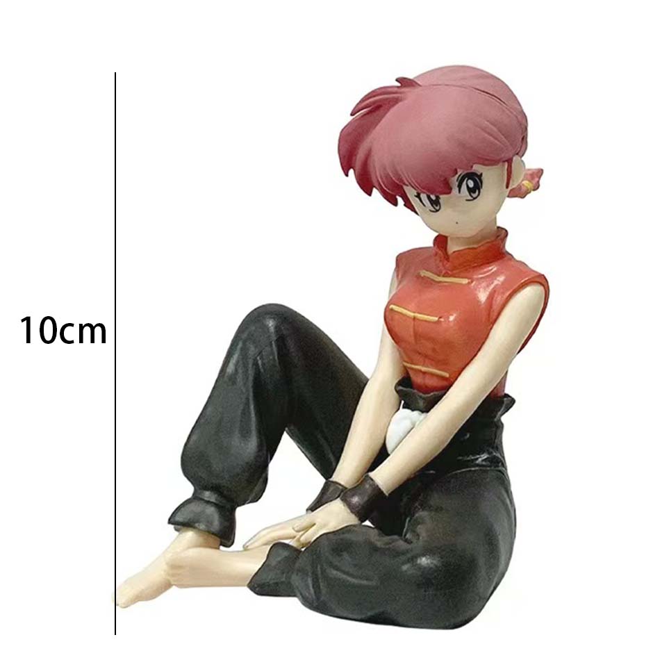 sold In Stock Original BANPRESTO Ranma 1/2 Relax Time Shampoo Tendou Akane Ranma PVC Figure Model Collector Figurine Toy