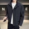 Men's Jacket Spring and Autumn New Casual Youth Men's Standing Collar Workwear Casual Men's Jacket