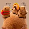 Capybara Plush Toy - Cute Baking Bread Series Stuffed Animal & Children's Sleeping Pillow Doll