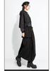 2025 Autumn Two-in-One Hooded Sweatshirt: Spliced Loose Fit with Drawstring - Street Style